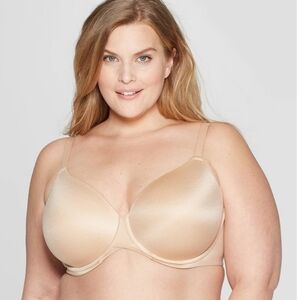 Women's Superstar Lightly Lined T-Shirt Bra - Auden Beige 44DDD